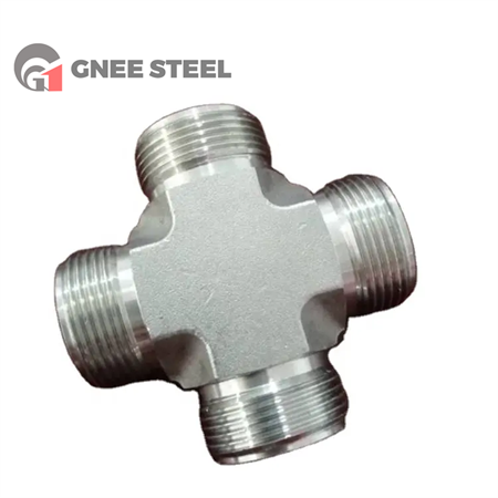 409L Four Way Stainless Steel Pipe Fitting