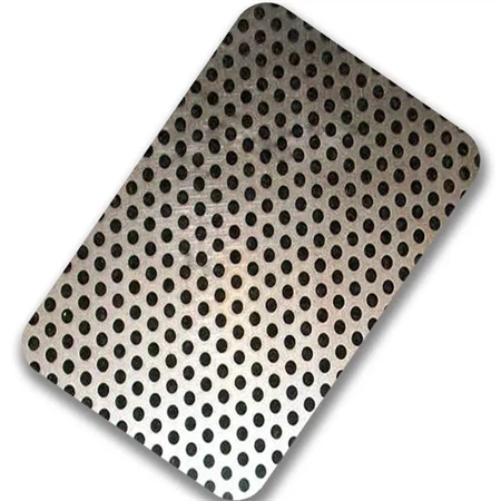 Placa perforada de acero inoxidable ASTM 309S