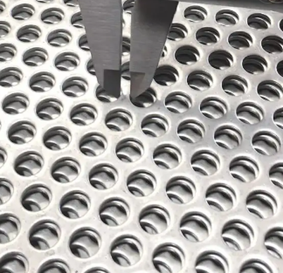 Placa perforada de acero inoxidable SUS 304N