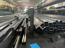 Tubo de acero inoxidable de forma especial 316N