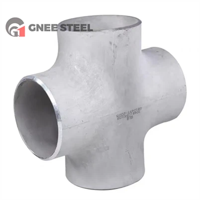 Conexión de tubería de acero inoxidable de cuatro vías 904L