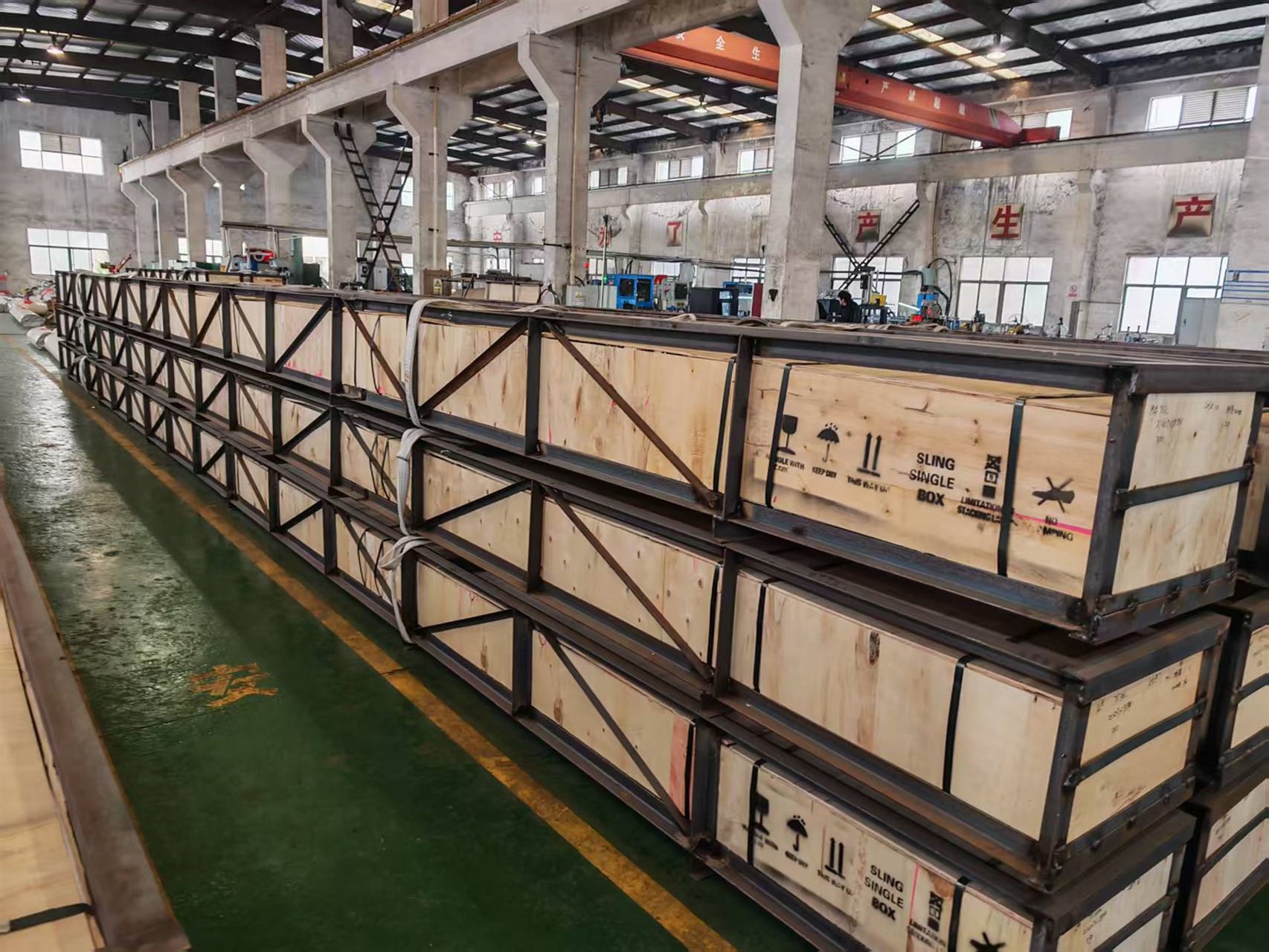 Standard export wooden crate packaging Standard export wooden crate packaging